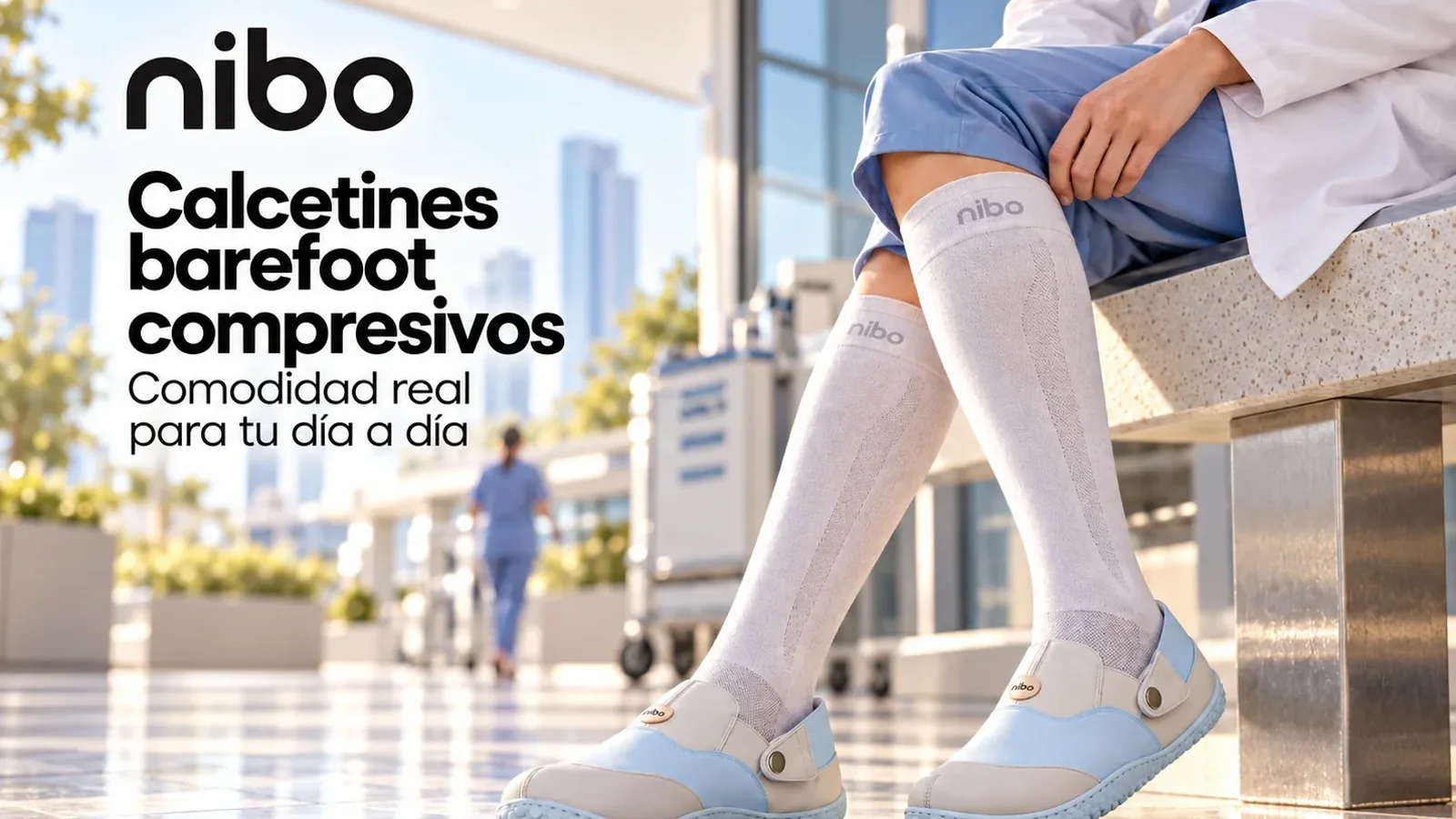 Calcetines de compresión Barefoot