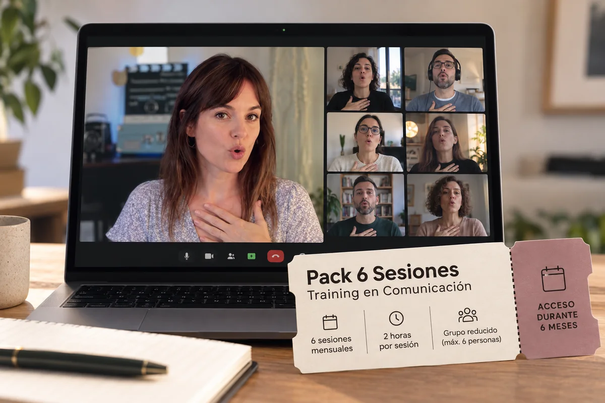 Pack 6 Sesiones de Training en Comunicación